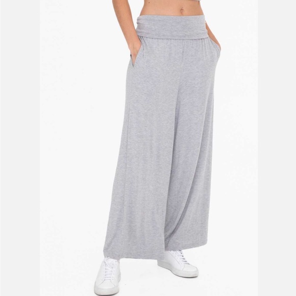 Mono B Pants - Mono B cool touch fold over lounge pants